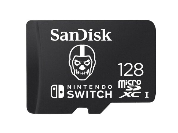 Tarjeta microSDXC de 128 GB de SanDisk para Nintendo Switch edición Fortnite