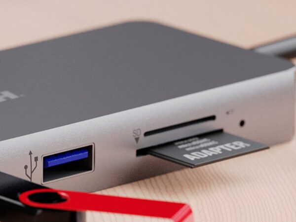 Adaptador multipuerto 5 en 1 con conexión USB-C Xtech - Imagen 4