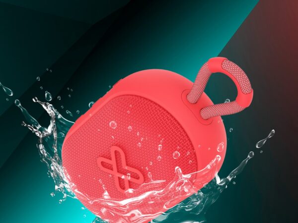 Bocina GrooveSplash rojo Klip Xtreme - Imagen 2