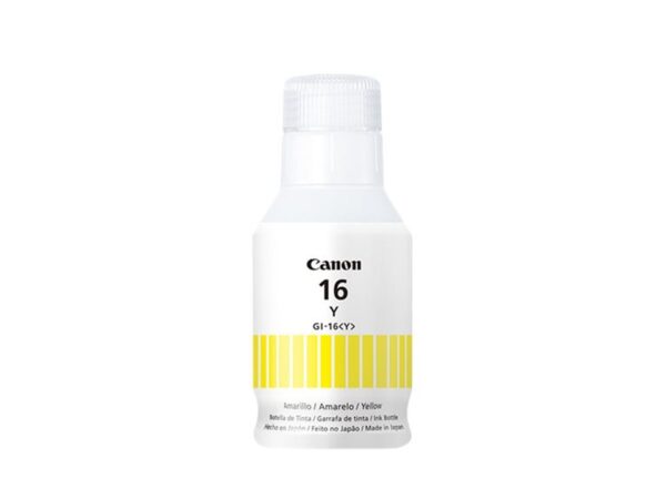 Botella de tinta Canon GI 16 amarillo