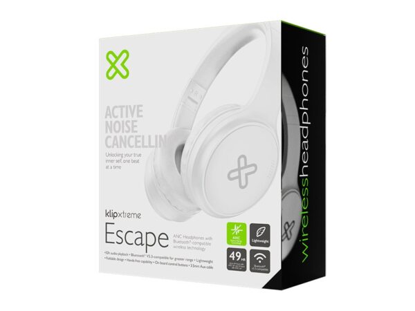 Audífonos Escape blanco Klip Xtreme - Imagen 5