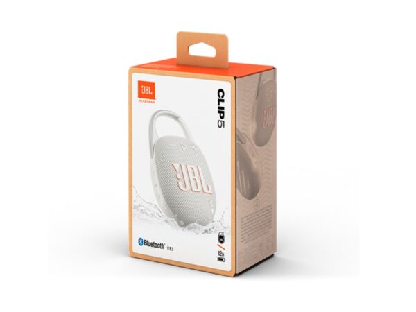 Altavoz JBL Clip 5 blanco - Imagen 6