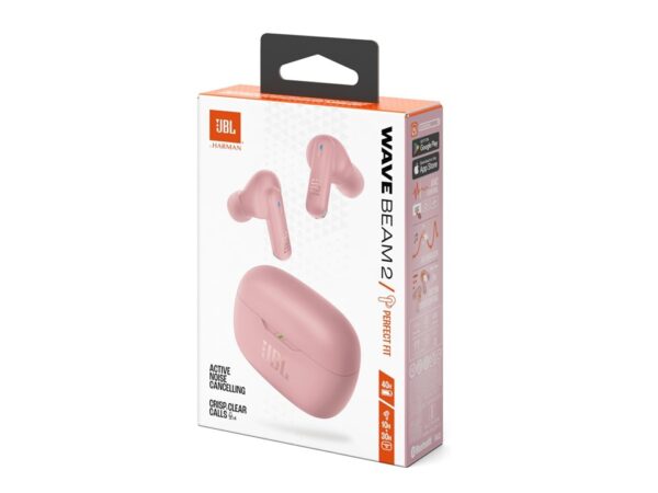 Auriculares JBL Wave Beam 2 Rosa - Imagen 4