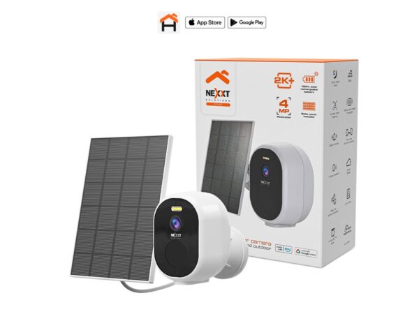 Cámara con panel solar Wi-Fi® Nexxt Solutions Home