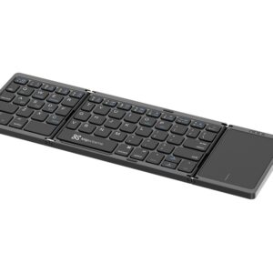 Teclado flexible FlexPlit negro Klip Xtreme