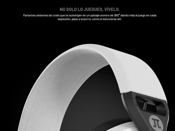 Audiófonos ARCUS360BT blanco Primus Gaming - Imagen 2