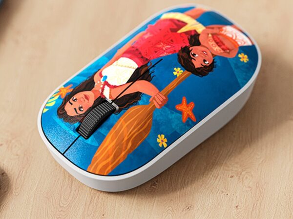 Kit de mouse y alfombrilla para mouse Edición Moana y hermana Xtech - Imagen 2