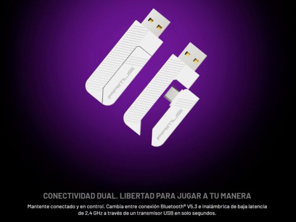 Audiófonos ARCUS360BT blanco Primus Gaming - Imagen 3