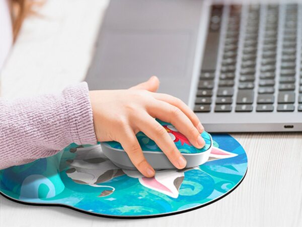 Kit de mouse y alfombrilla para mouse Edición Moana Pua y Hei Hei Xtech - Imagen 4