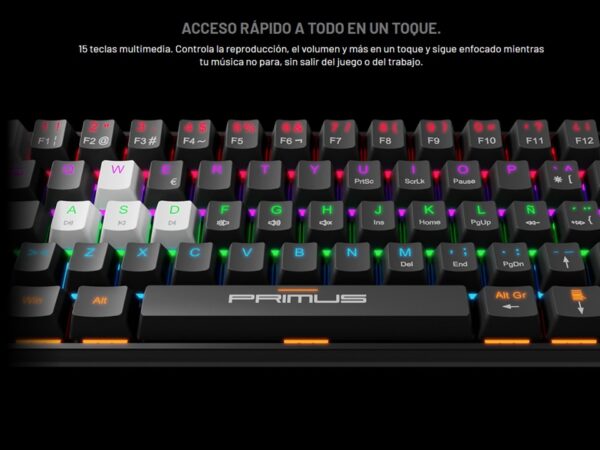 Teclado BALLISTA61T negro Primus Gaming - Imagen 5
