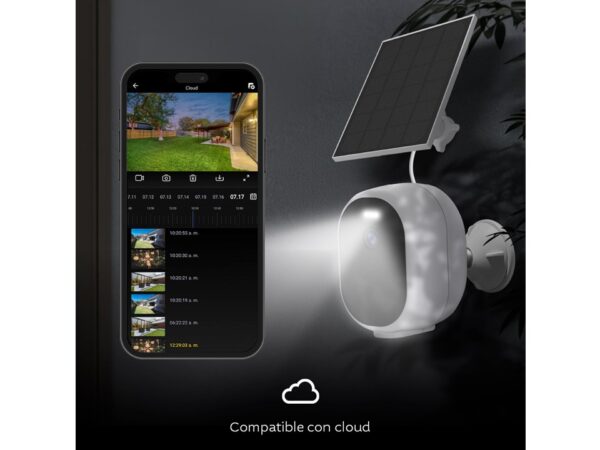 Cámara con panel solar Wi-Fi® Nexxt Solutions Home - Imagen 6
