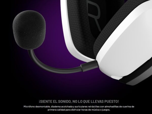 Audiófonos ARCUS360BT blanco Primus Gaming - Imagen 7