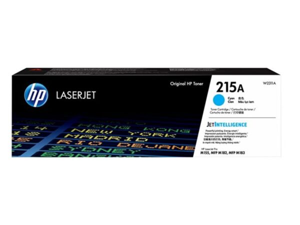 Cartucho de Tóner 215A Cian LaserJet Original HP