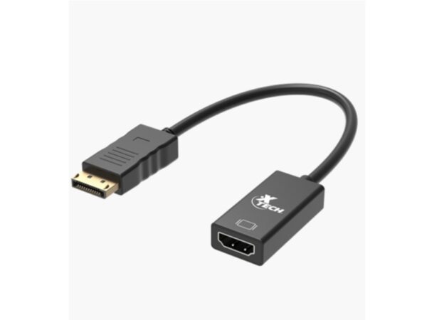 Adaptador DisplayPort macho a HDMI hembra XTC-378 Xtech