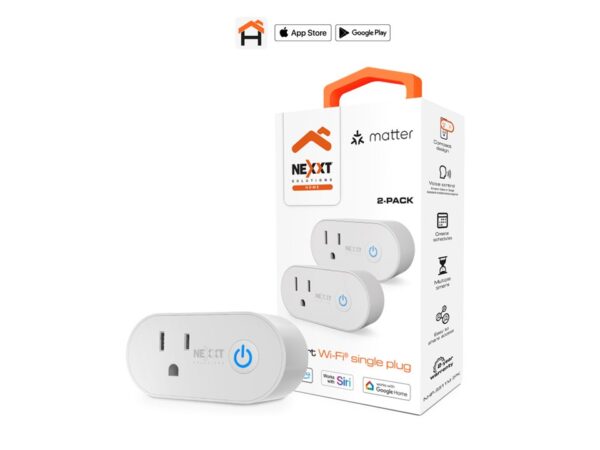 Enchufe inteligente Wi-Fi NHP-S611M 2PK Nexxt Solutions Home