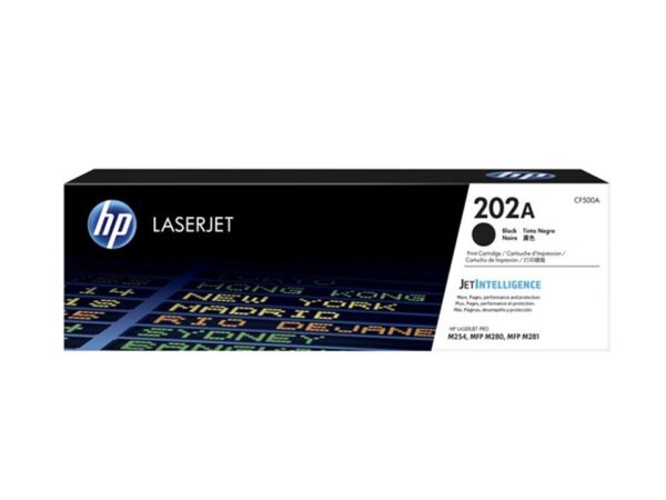 Cartucho de Tóner 202A Negro LaserJet Original HP