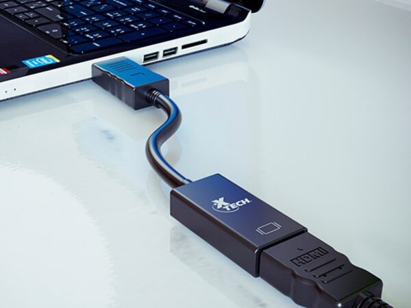 Adaptador DisplayPort macho a HDMI hembra XTC-378 Xtech - Imagen 2