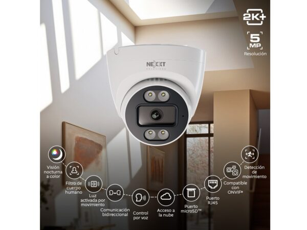 Cámara Turret Wi-Fi Smart Nexxt Solutions Home - Imagen 2