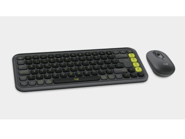 Combo de teclado y mouse POP Icon grafito/verde Logitech - Imagen 2