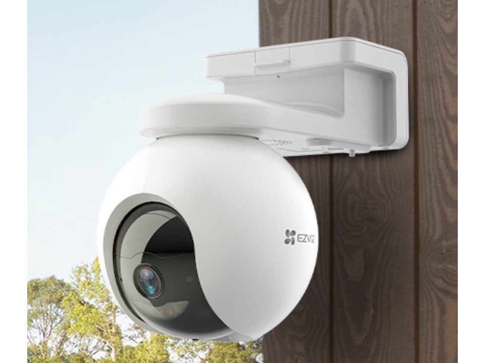 Cámara panorámica e inclinable 4G con batería EB8 + Panel solar EZVIZ - Imagen 2