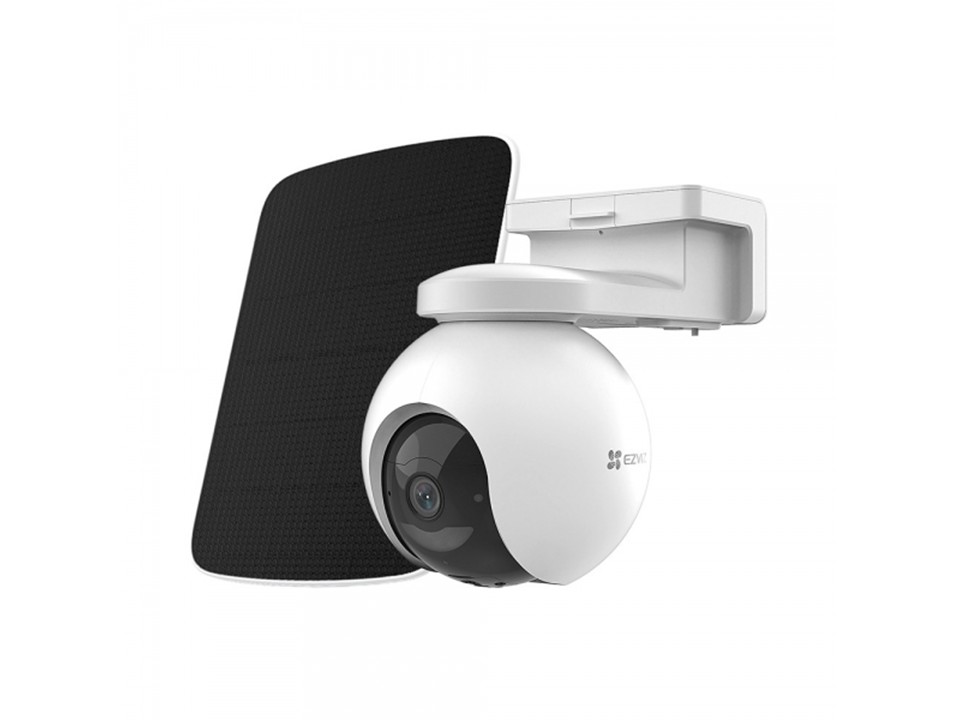 Cámara panorámica e inclinable 4G con batería EB8 + Panel solar EZVIZ