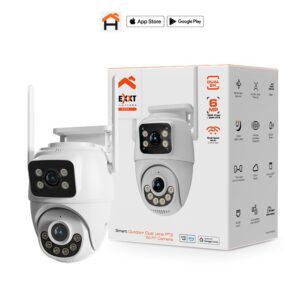 Cámara inteligente Wi-Fi de doble lente PTZ Nexxt Solutions Home