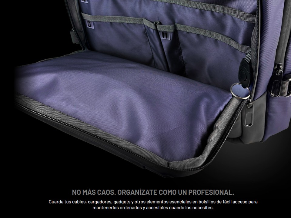 Mochila VIATORGB1 PGB-300 negro Primus Gaming - Imagen 12