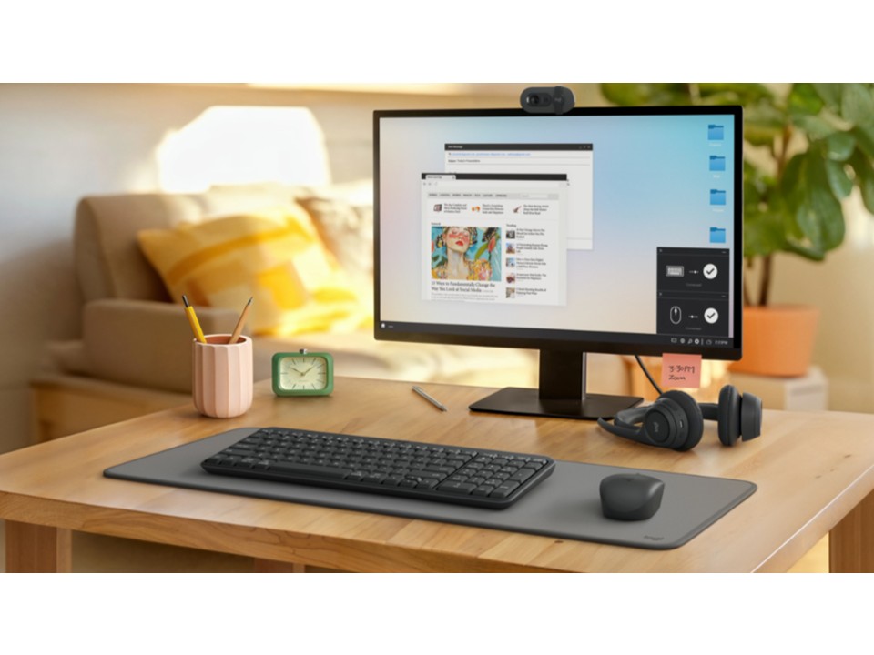 Combo de teclado y mouse MK250 Bluetooth Wireless grafito Logitech - Imagen 4