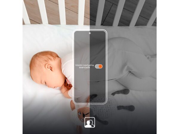 Monitor inteligente Wi-Fi PTZ para bebé Stitch Nexxt Solutions Home - Imagen 5