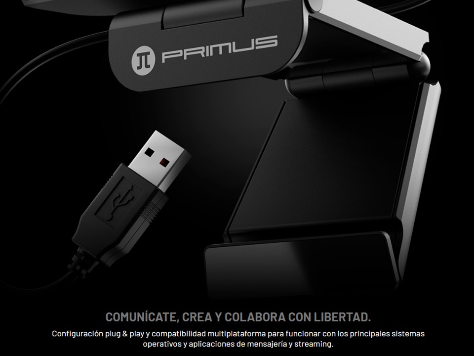 Cámara web Visus1LS PWC-300 Primus Gaming - Imagen 7