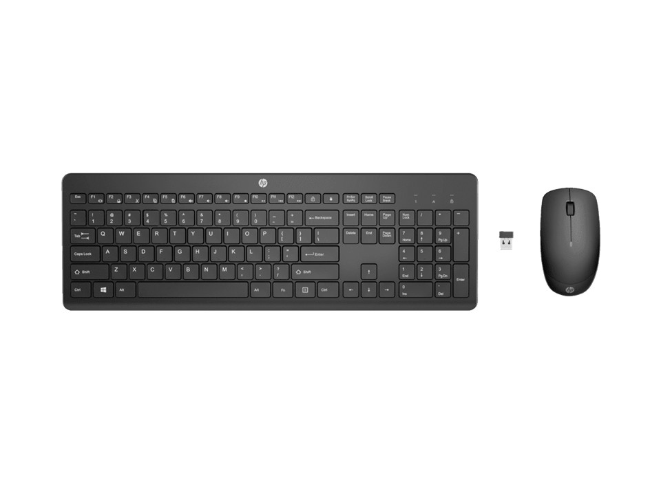 Teclado y mouse inalámbricos 235 HP