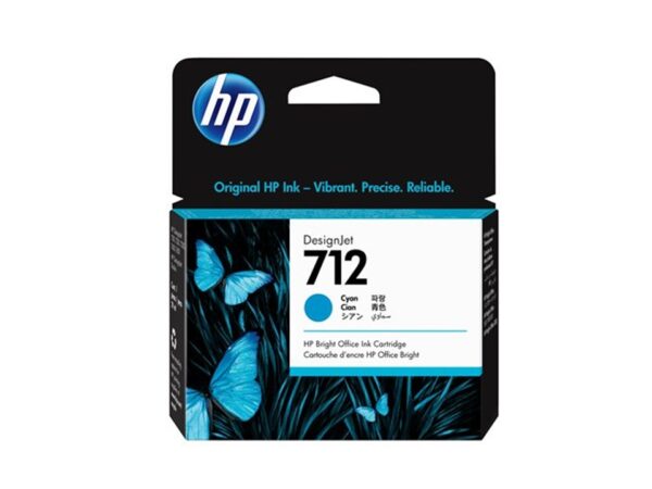 Cartucho HP 712 29 ml cian