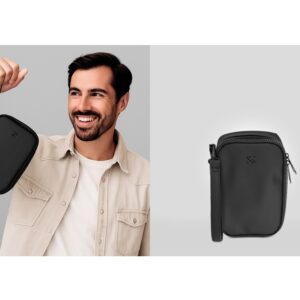 Organizador de accesorios tecnológicos SAM negro Klip Xtreme