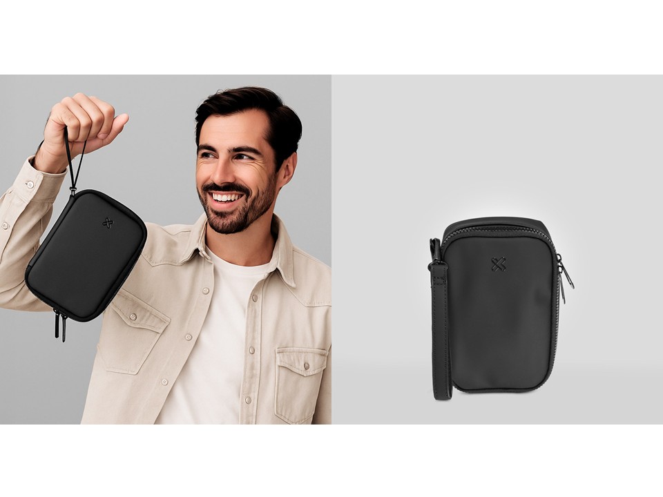 Organizador de accesorios tecnológicos SAM negro Klip Xtreme