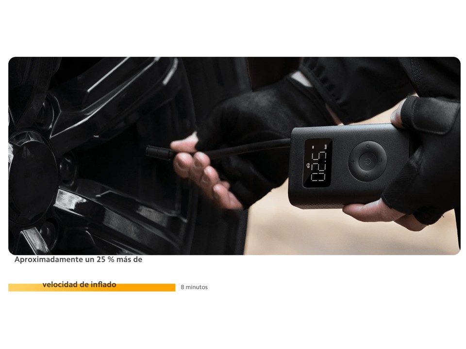 Compresor de aire 2 portátil Xiaomi - Imagen 3