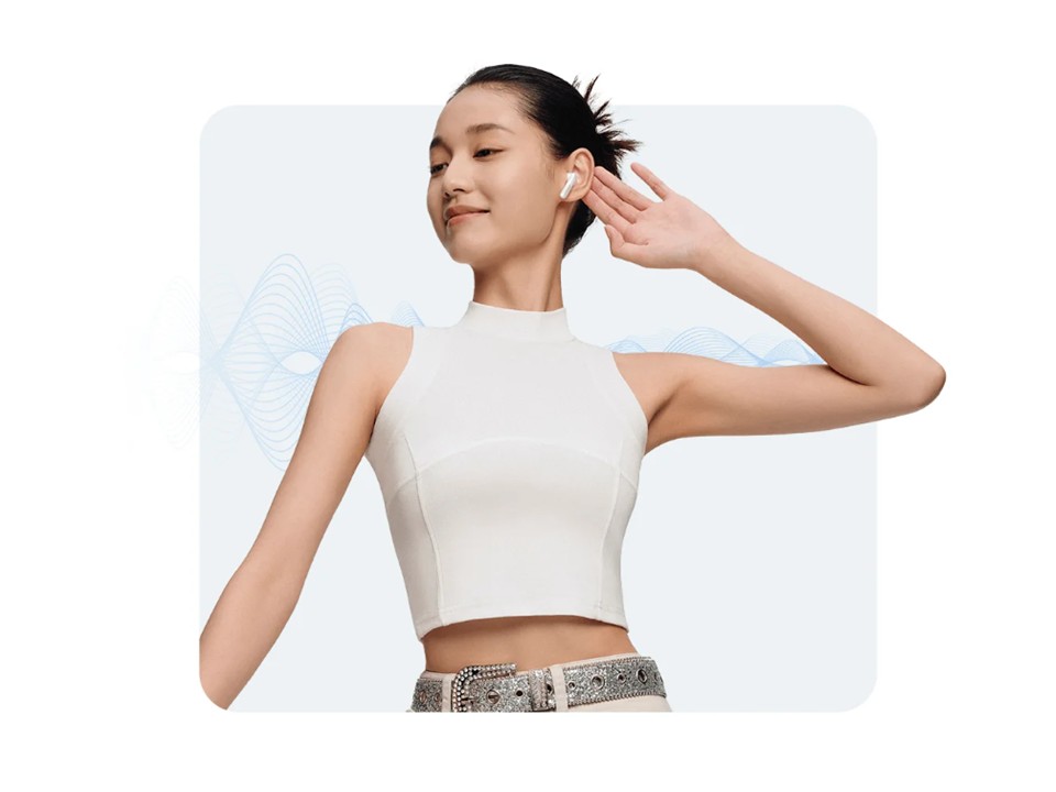 Audífonos Redmi Buds 6 Active Xiaomi blanco - Imagen 3