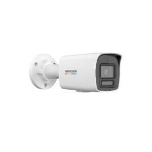 Cámara de red tipo bala fija ColorVu de 4 MP con luz híbrida inteligente Hikvision DS