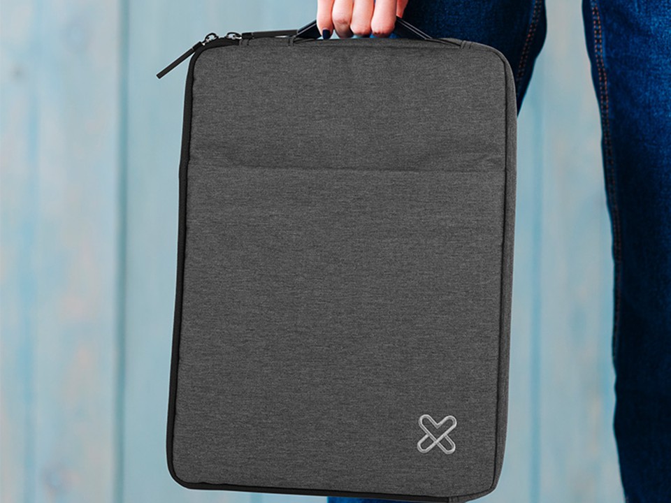 Funda para laptop SquarePro gris Klip Xtreme - Imagen 3