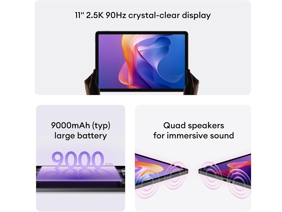 Tablet Xiaomi Redmi Pad 2 11" 4G Gray - Imagen 4