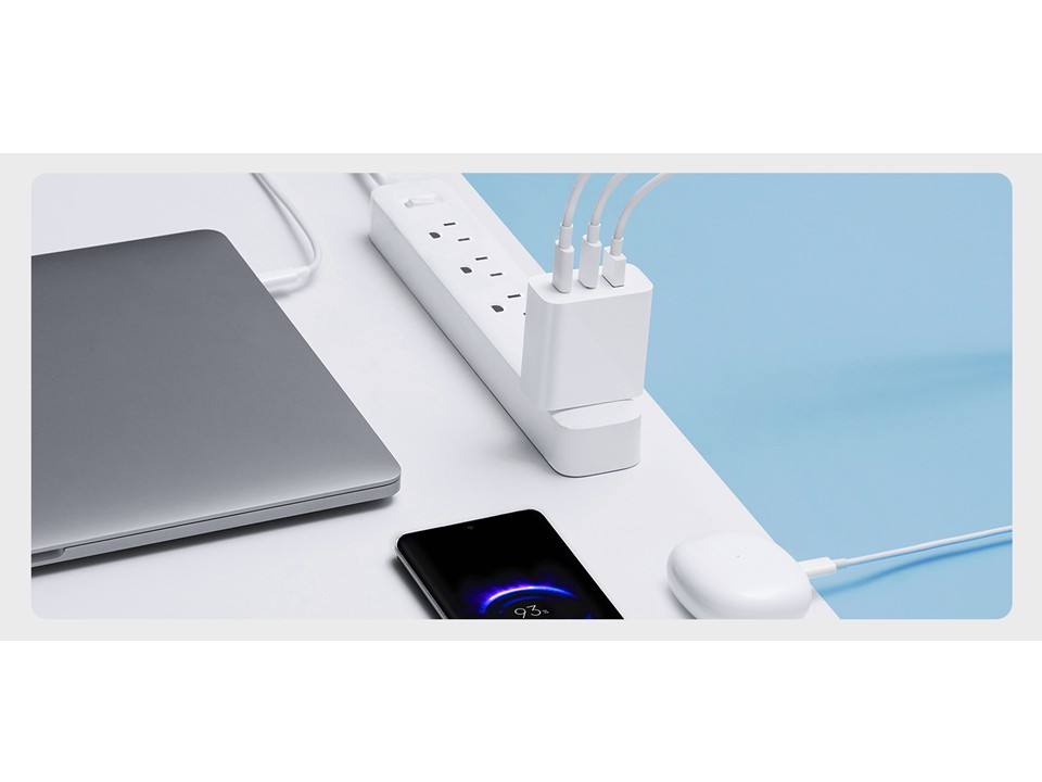 Cargador 67w gan 2c1a US Xiaomi - Imagen 5