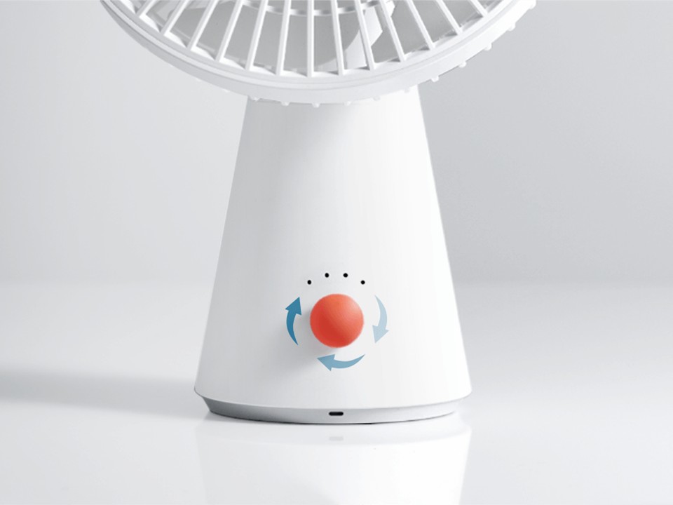 Mini ventilador recargable Xiaomi - Imagen 6