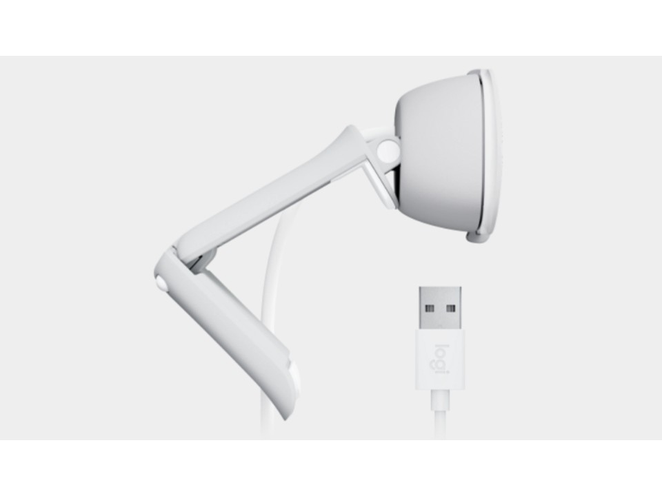 Cámara web Logitech BRIO 100 blanco - Imagen 6