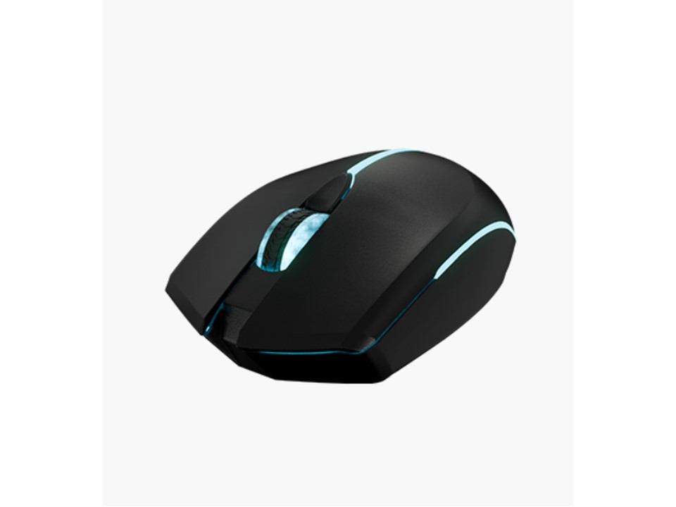 Mouse óptico inalámbrico de 4 botones con luces XTM-318 Xtech