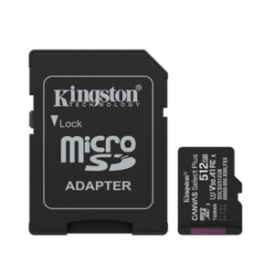 Tarjeta de memoria MicroSD Canvas Select Plus 512GB Kingston