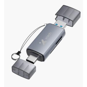 Lector de tarjetas OTG 2 en 1 USB-C®/USB 3.0 XTC-581 Xtech