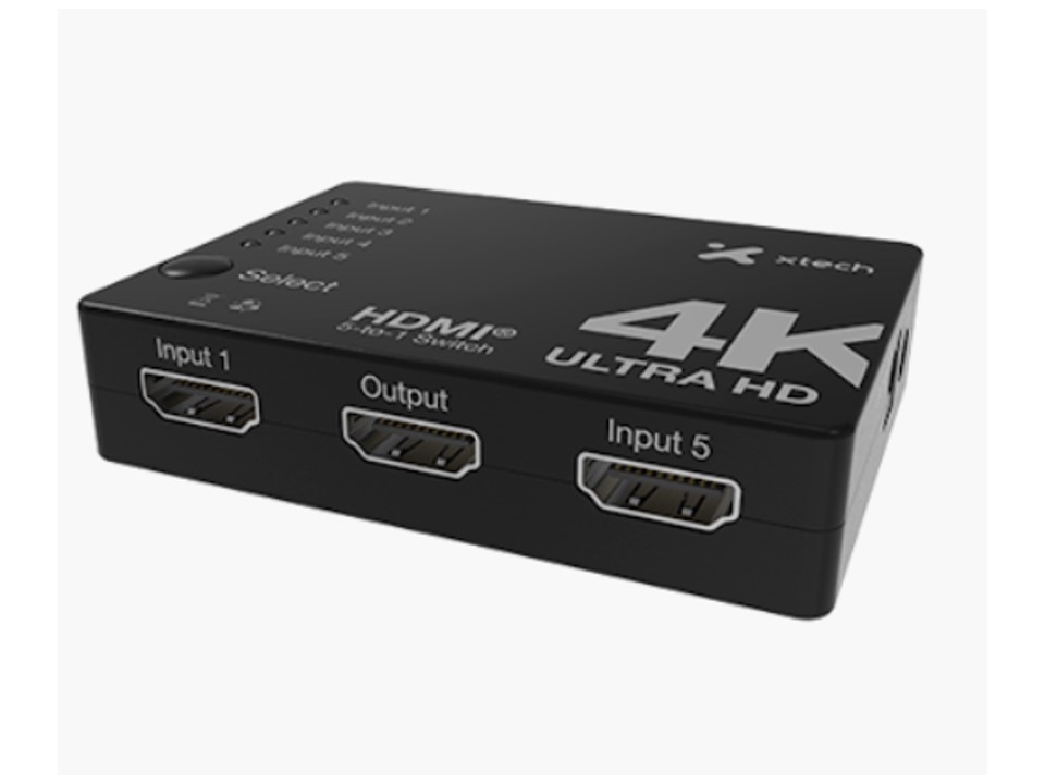 Switch HDMI® de 5 puertos XHA-430 Xtech