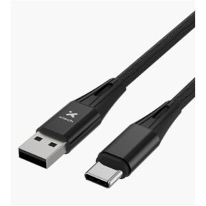 Cable trenzado USB-C® macho a USB-A macho 2.0 Xtech