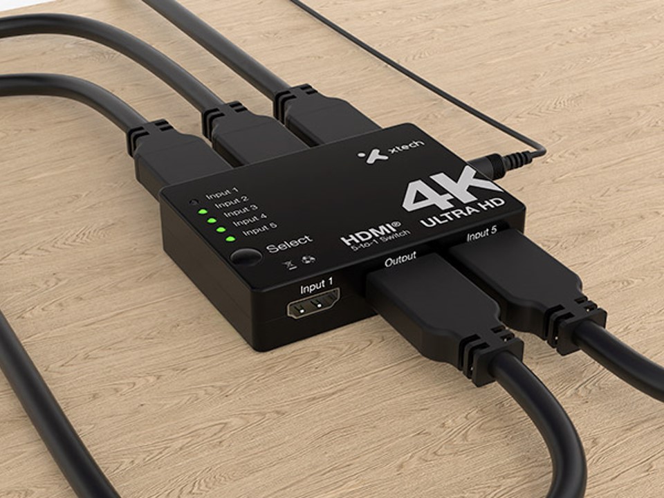 Switch HDMI® de 5 puertos XHA-430 Xtech - Imagen 2