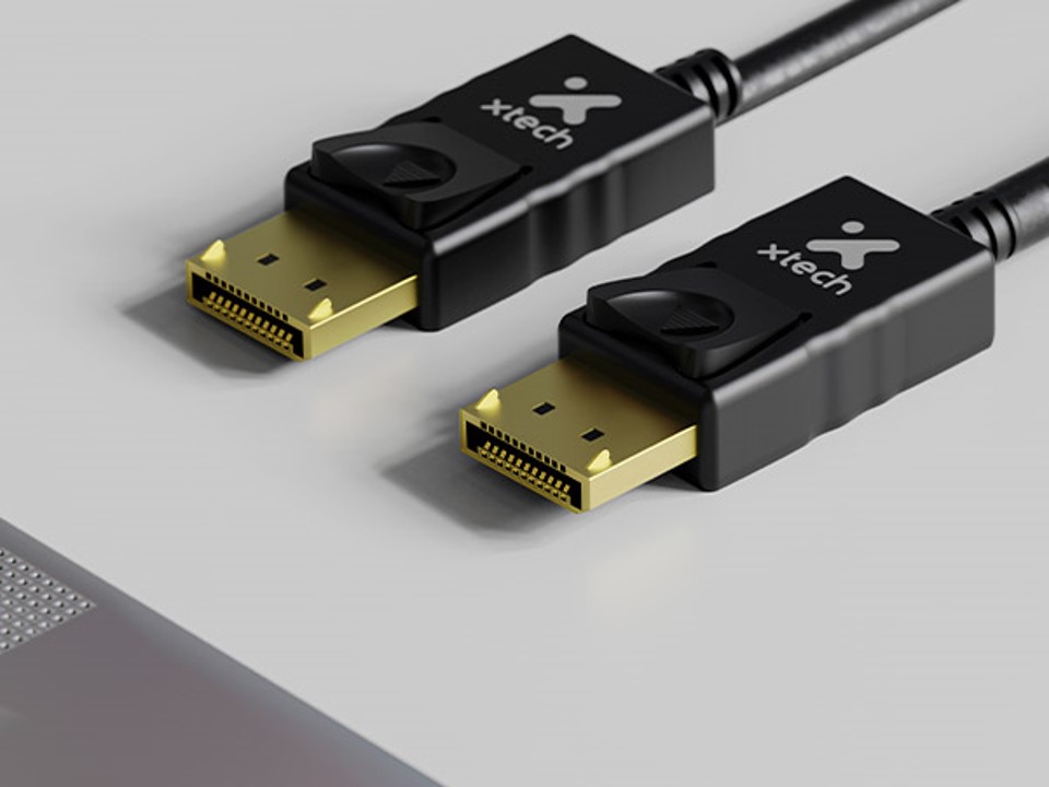 Cable con conector DisplayPort™ macho a macho XTC-379 Xtech - Imagen 3