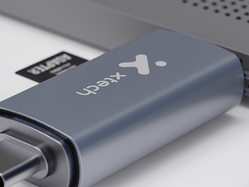 Lector de tarjetas OTG 2 en 1 USB-C®/USB 3.0 XTC-581 Xtech - Imagen 3